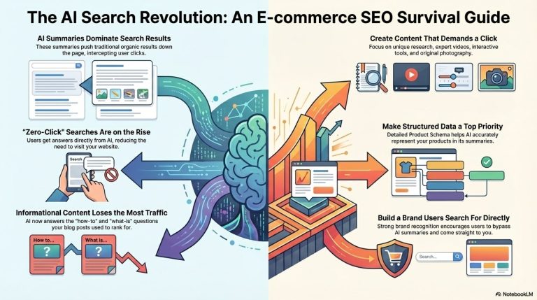 AI Summaries E-commerce SEO Strategy for Generative Search